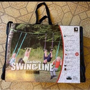 New/giftable Slackers Swingline Deluxe Portable Swing Set
